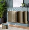 Calgary aluminium radiator Bronze Room view